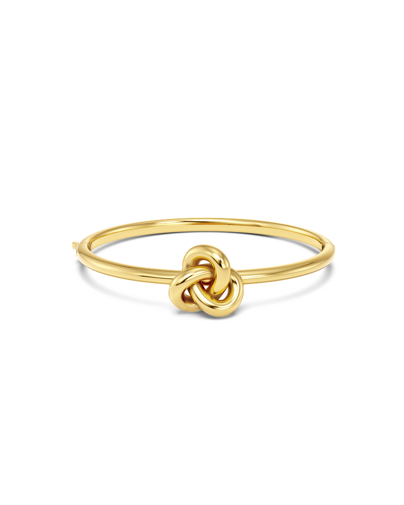 Infinity Knot Bangle Bangles Guld