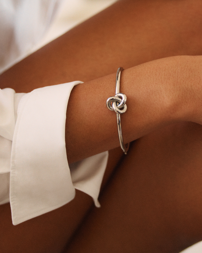 Infinity Knot Bangle Bangles Sølv