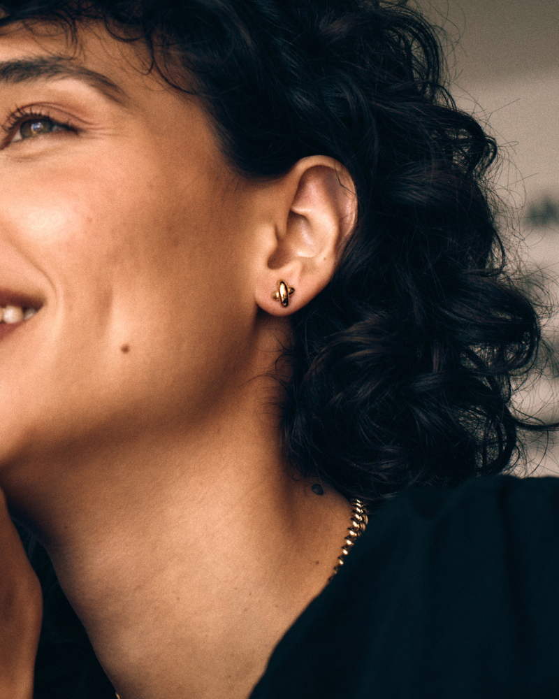 Alexa Studs S Steckerohrringe Gold