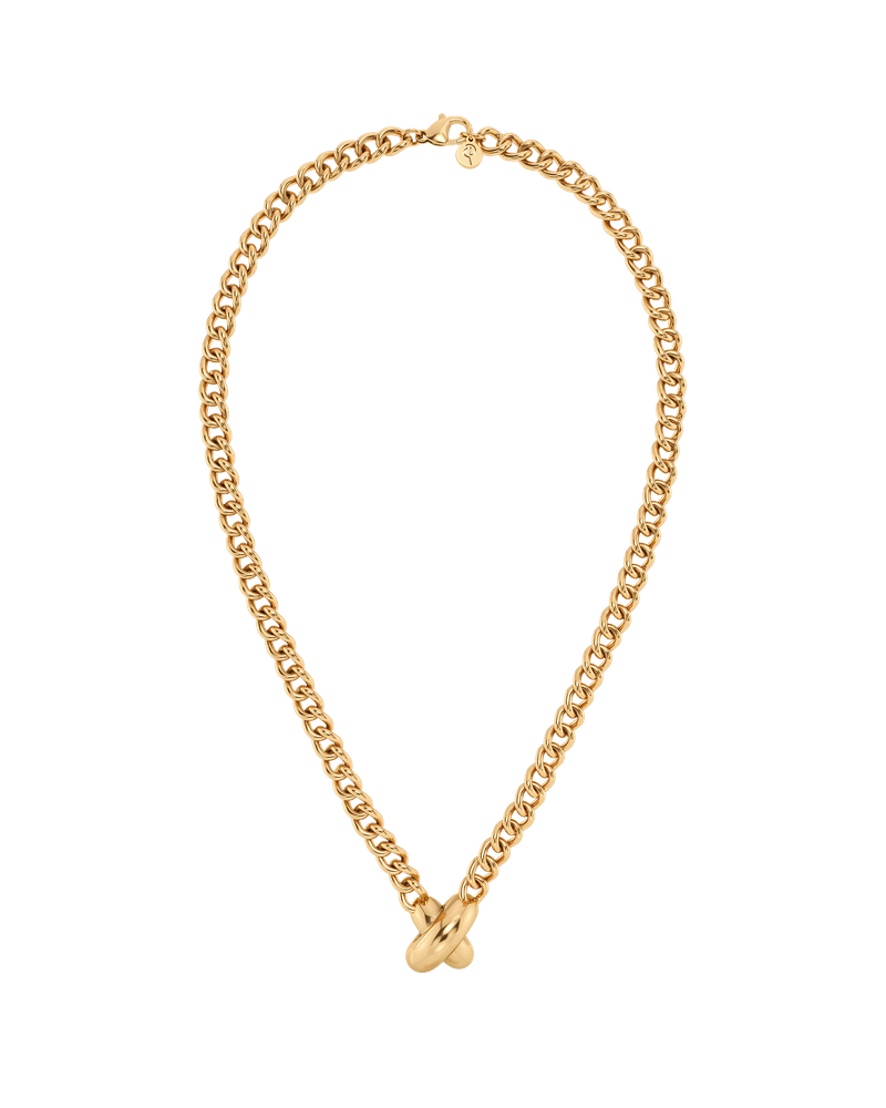 Alexa Necklace L Gouden kettingen Goud