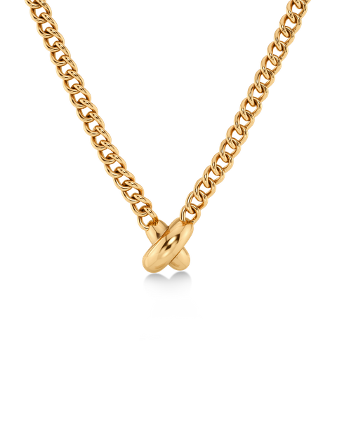Alexa Necklace L Gold necklaces Kulta
