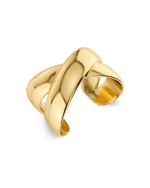 Alexa Bangle Gold bracelets Kulta