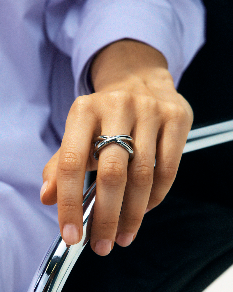 Alexa Ring L Silverringar Silver