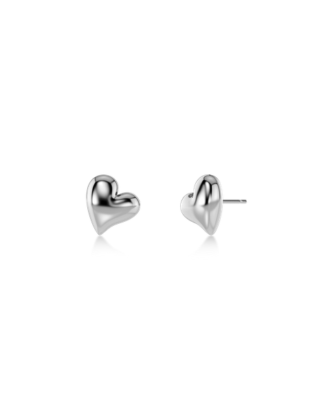 Amorina Studs Jewellery Silver