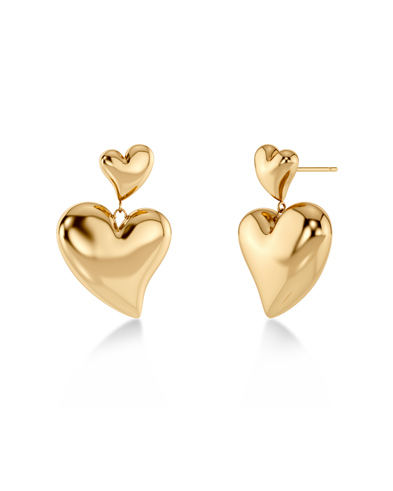 Amorina Earrings Kultakorvakorut Kulta