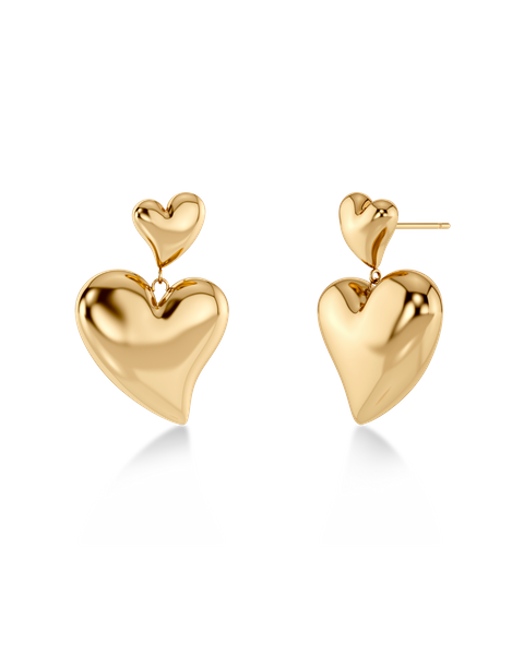 Amorina Earrings Gold earrings Kulta