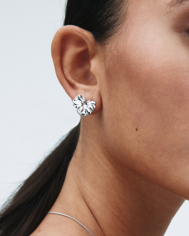 Gerana Studs S Studs Silver