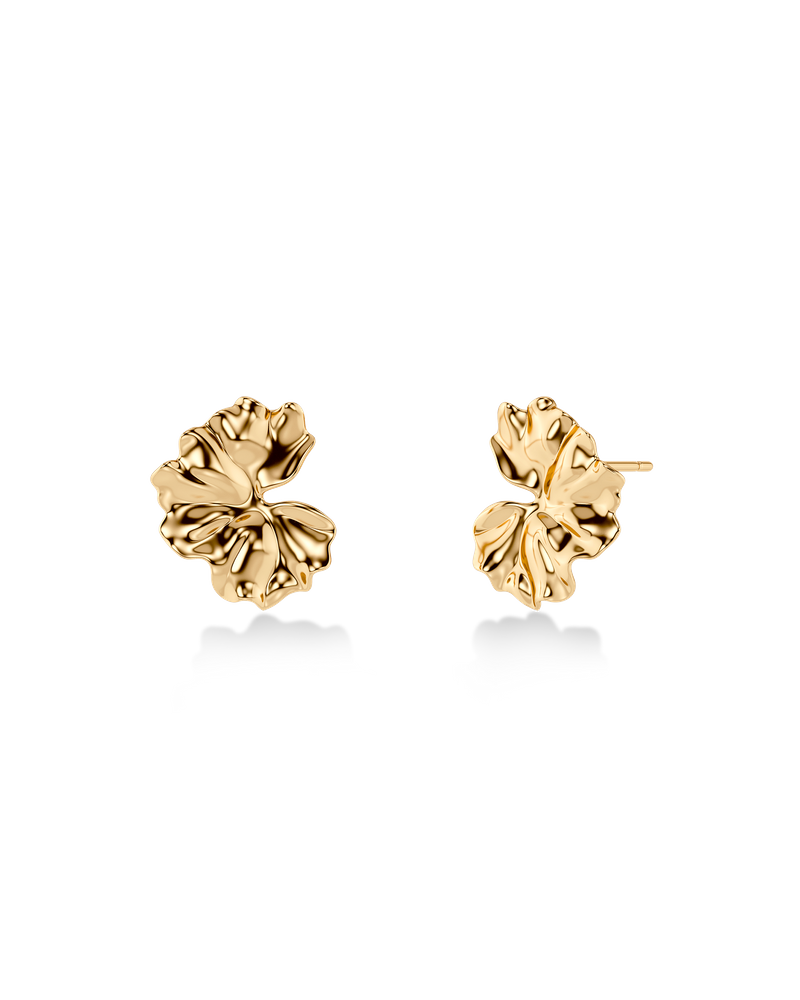 Gerana Studs S Nappikorvakorut Kulta