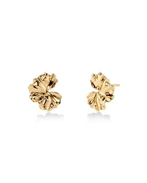 Gerana Studs S Gold earrings Gold