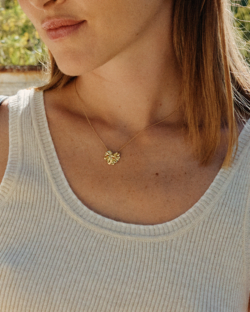 Gerana Necklace S Goldhalsketten Gold
