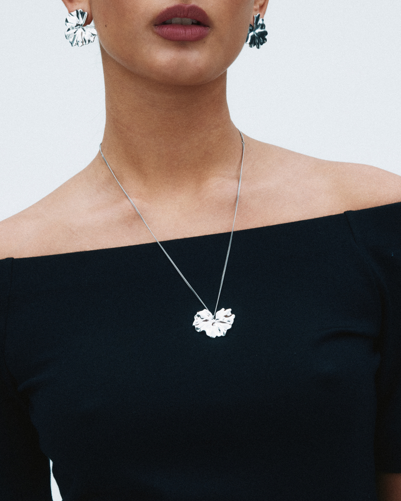 Gerana Necklace L Silver necklaces Silver