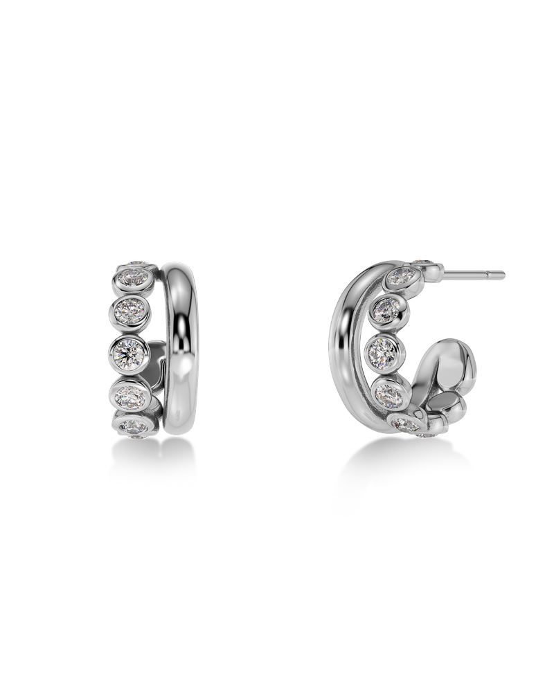Grace Hoops S Hoops Zilver