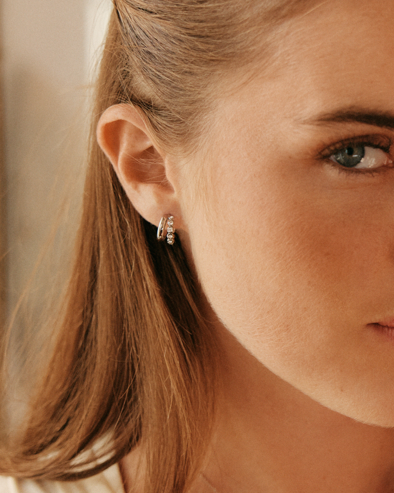 Grace Hoops S Hoops Zilver
