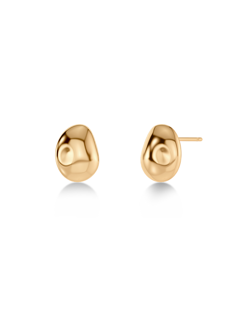 Leora Studs Studs Gold