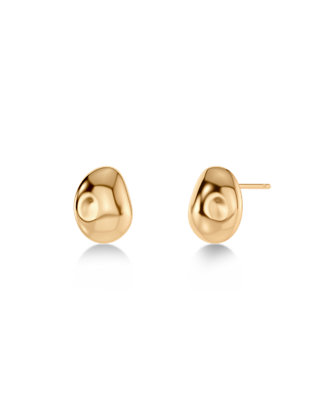 Leora Studs Gold earrings Guld