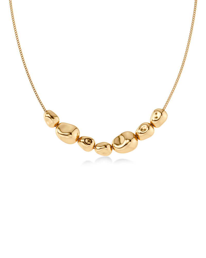 Leora Necklace Multi S Guldhalsband Guld