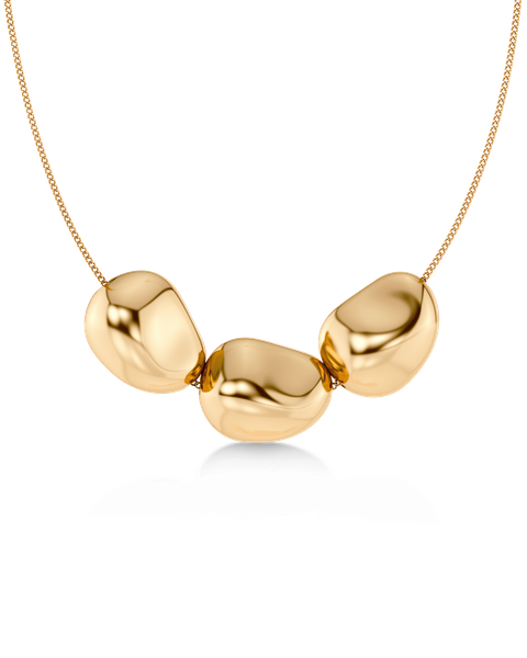 Leora Necklace Multi L Gold necklaces Kulta