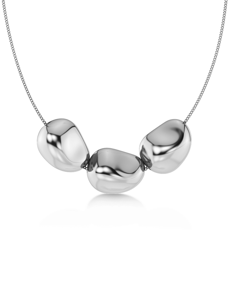 Leora Necklace Multi L Halskæder i sølv Sølv