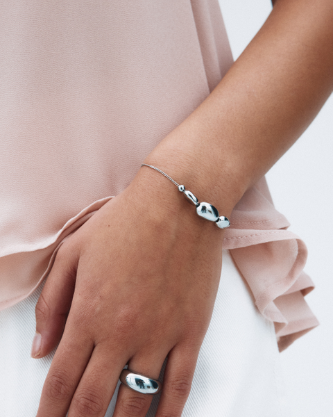 Leora Bracelet Jewellery Silver