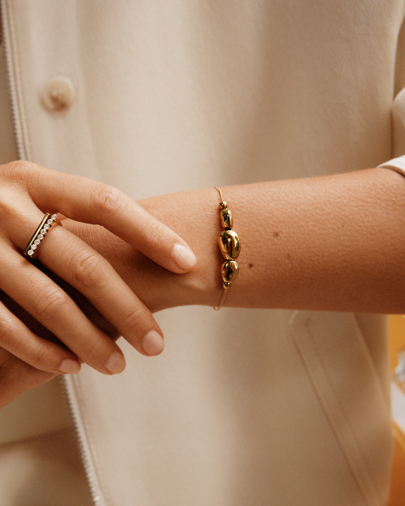 Leora Bracelet Kultaiset rannekorut Kulta