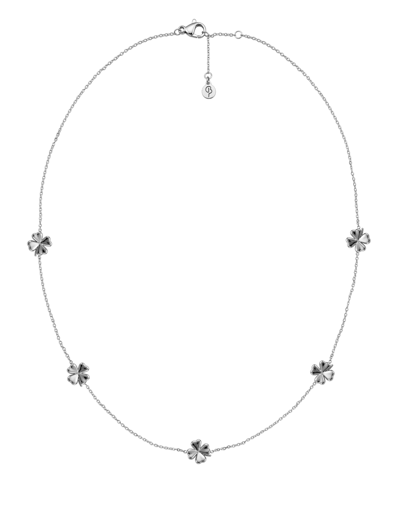 Lucky Mini Necklace Multi Zilveren halskettingen Zilver