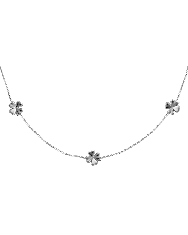 Lucky Mini Necklace Multi Zilveren halskettingen Zilver