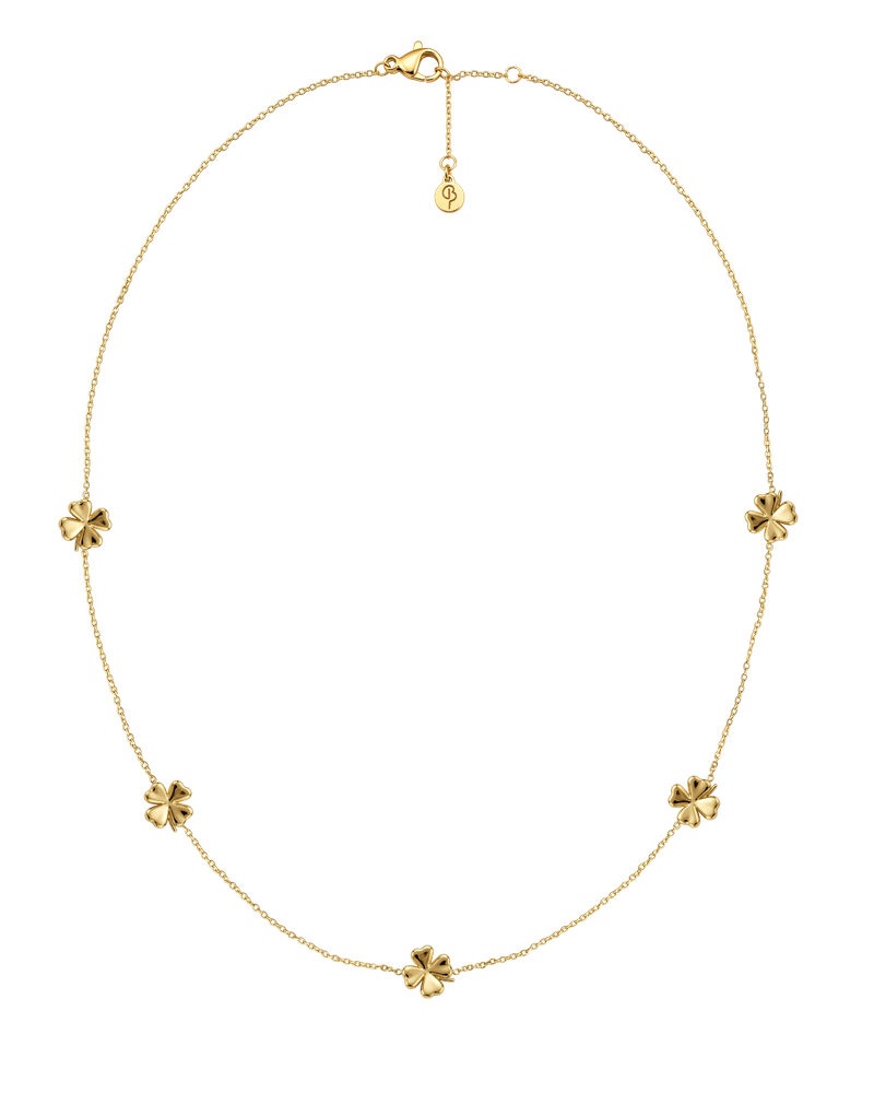 Lucky Mini Necklace Multi Guldhalsband Guld