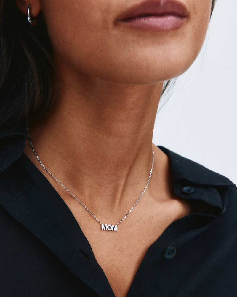 Mom Necklace Halskæder i sølv Sølv