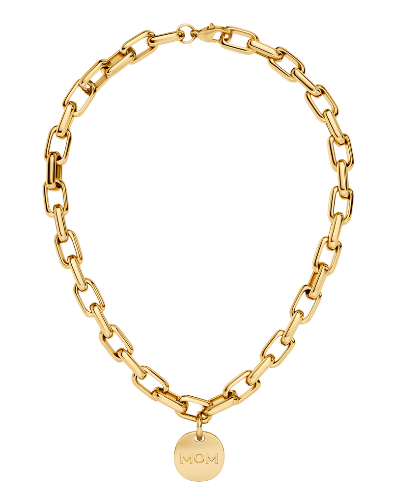 Mom Necklace Maxi Gold necklaces Gold