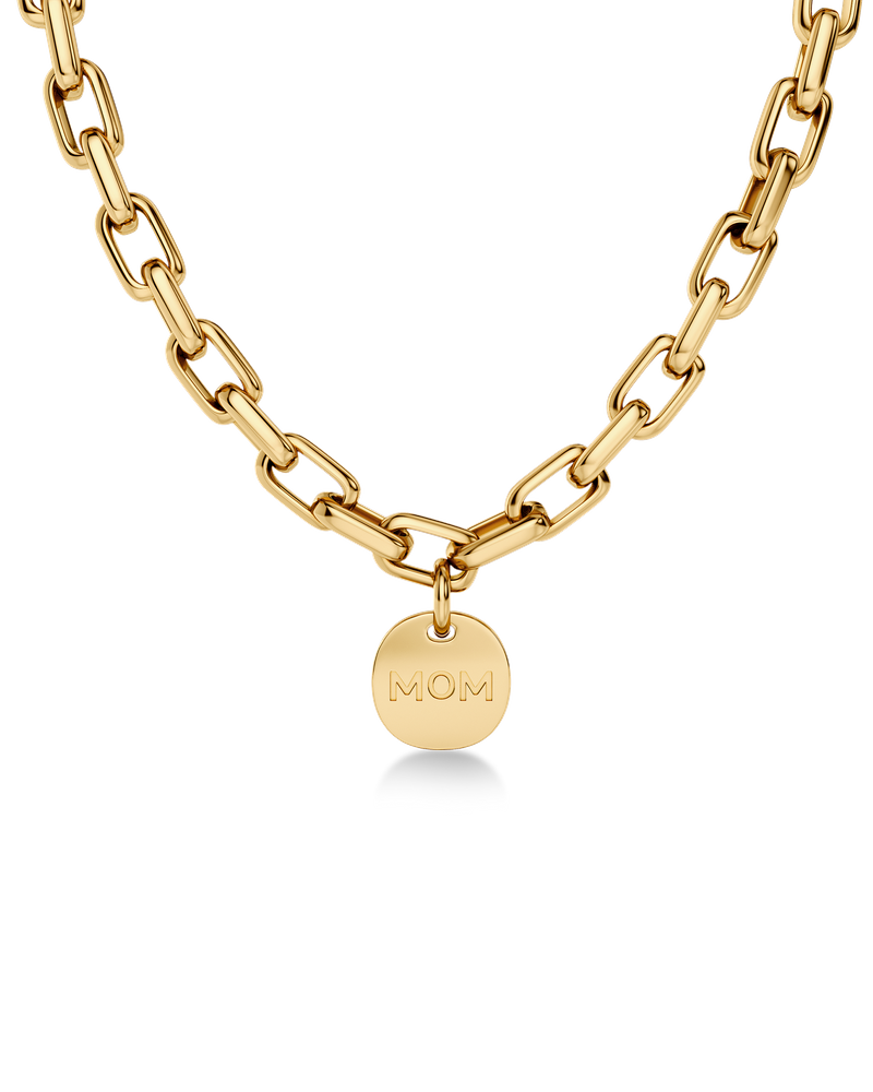 Mom Necklace Maxi Gold necklaces Gold
