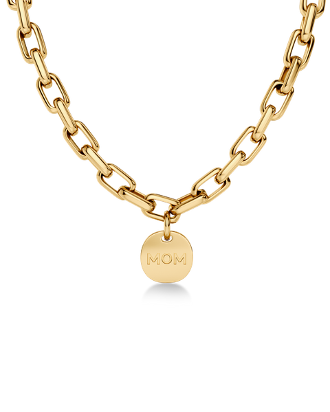 Mom Necklace Maxi For mom Gold
