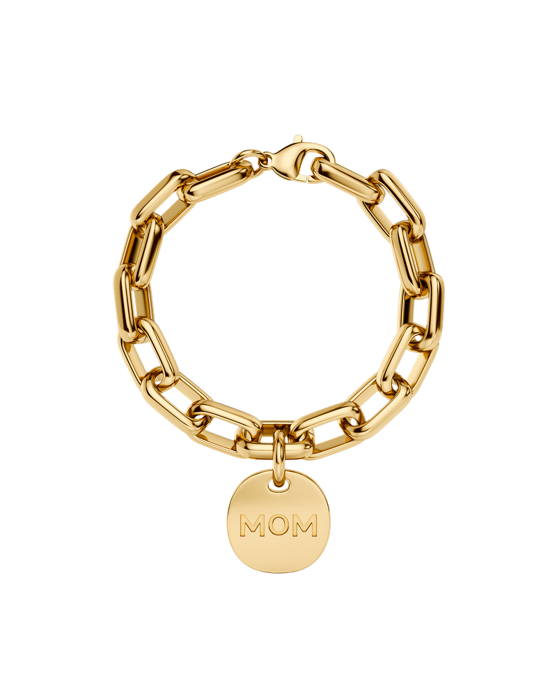Mom Bracelet Maxi Guldarmbånd Guld