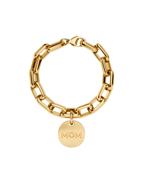 Mom Bracelet Maxi For mom Gold