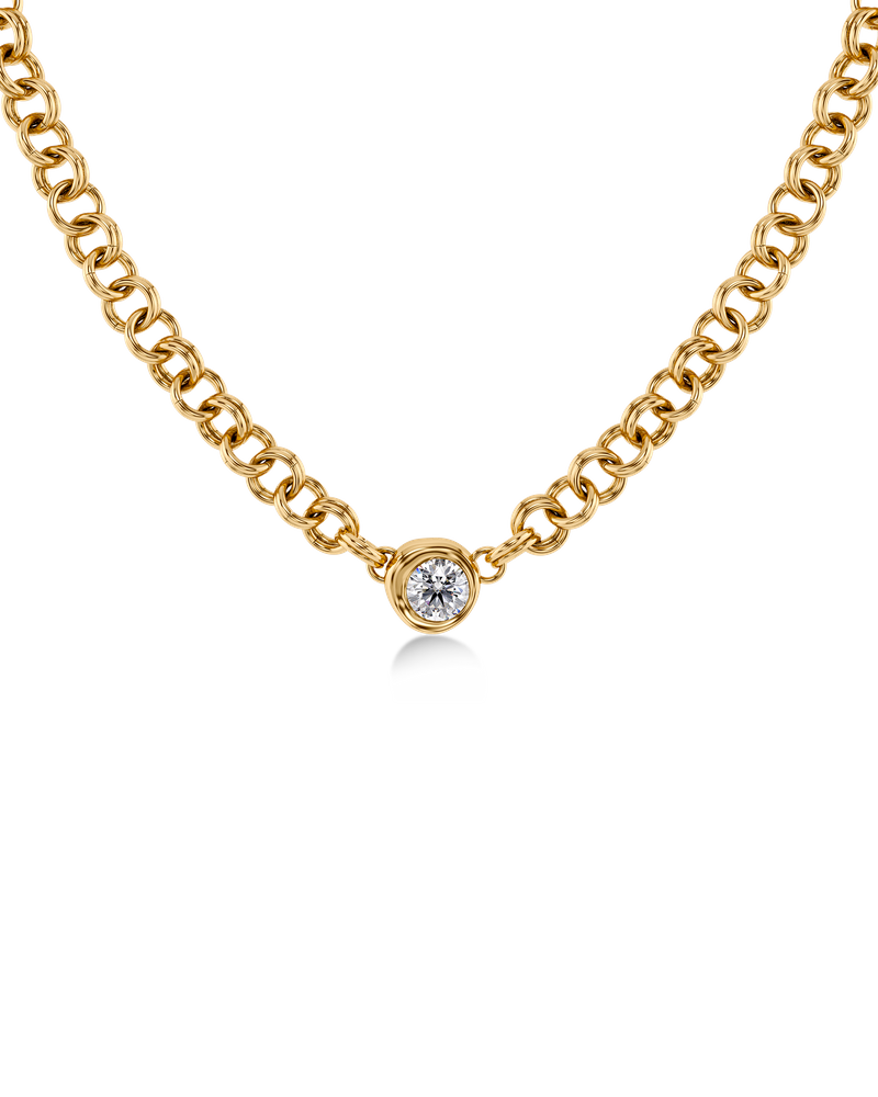 Ocean Gem Necklace L Gold necklaces Gold