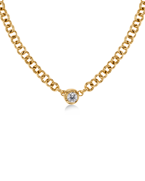 Ocean Gem Necklace L Gold necklaces Kulta