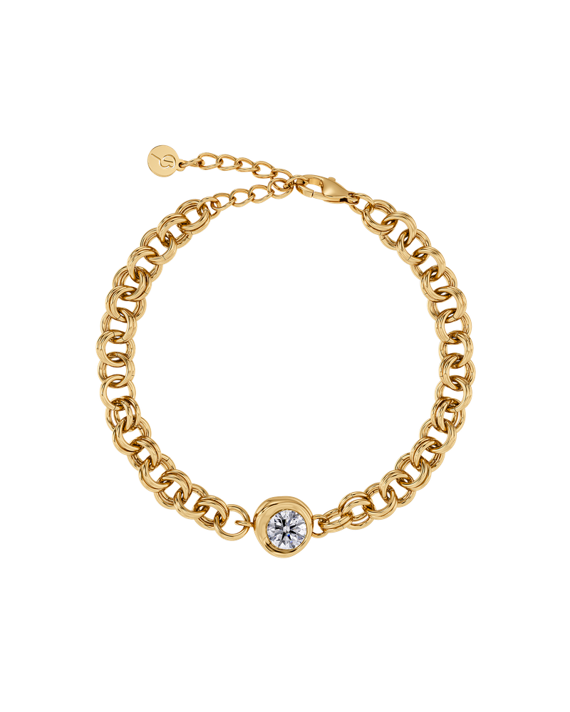 Ocean Gem Bracelet L Gold bracelets Gold