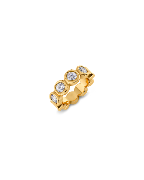 Ocean Gem Ring Gold rings Kulta