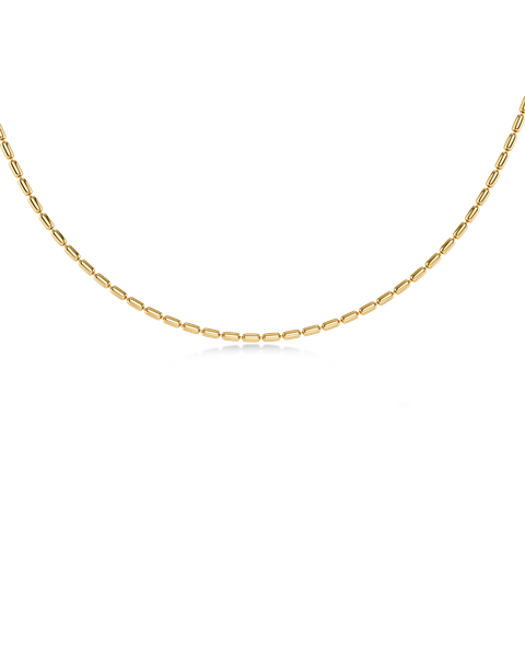 Seed Bead Necklace Gold necklaces Guld