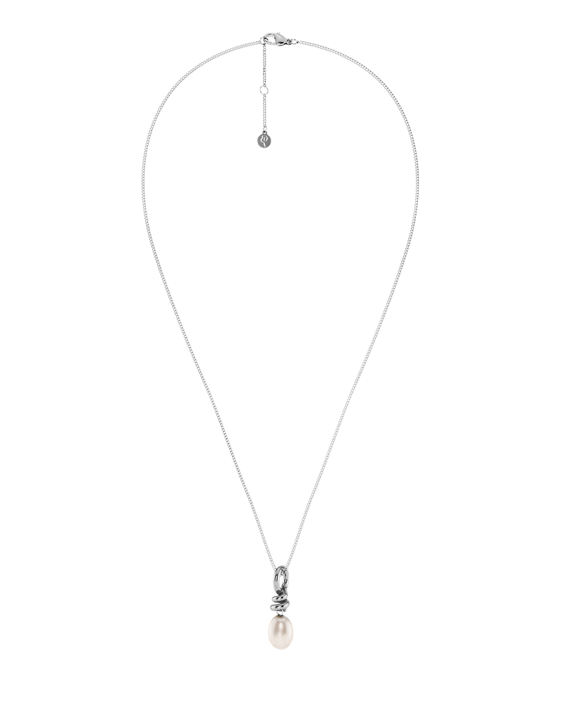 Swivel Necklace Pearl S Silberhalsketten Silber