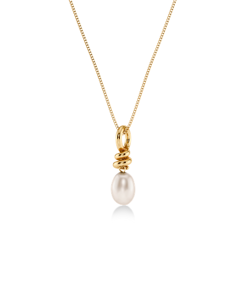 Swivel Necklace Pearl S Bride Kulta