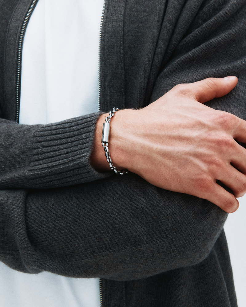 Nico Bracelet Silverarmband Silver