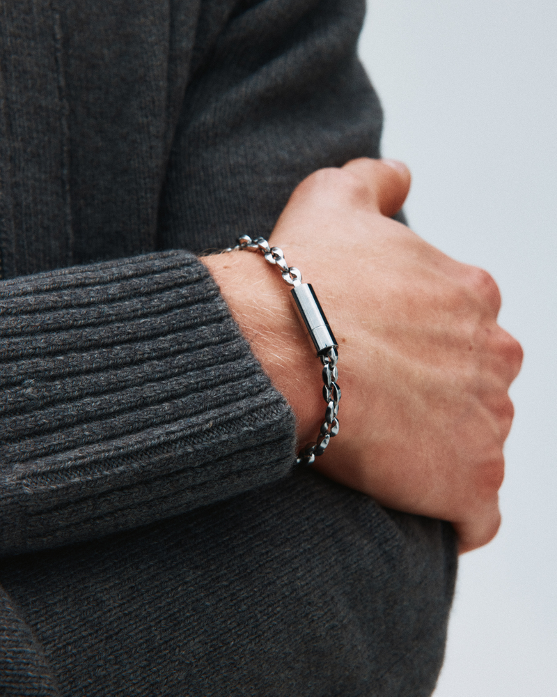 Nico Bracelet Silverarmband Silver