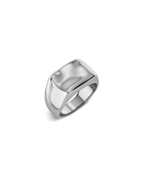 River Ring For him Sølv