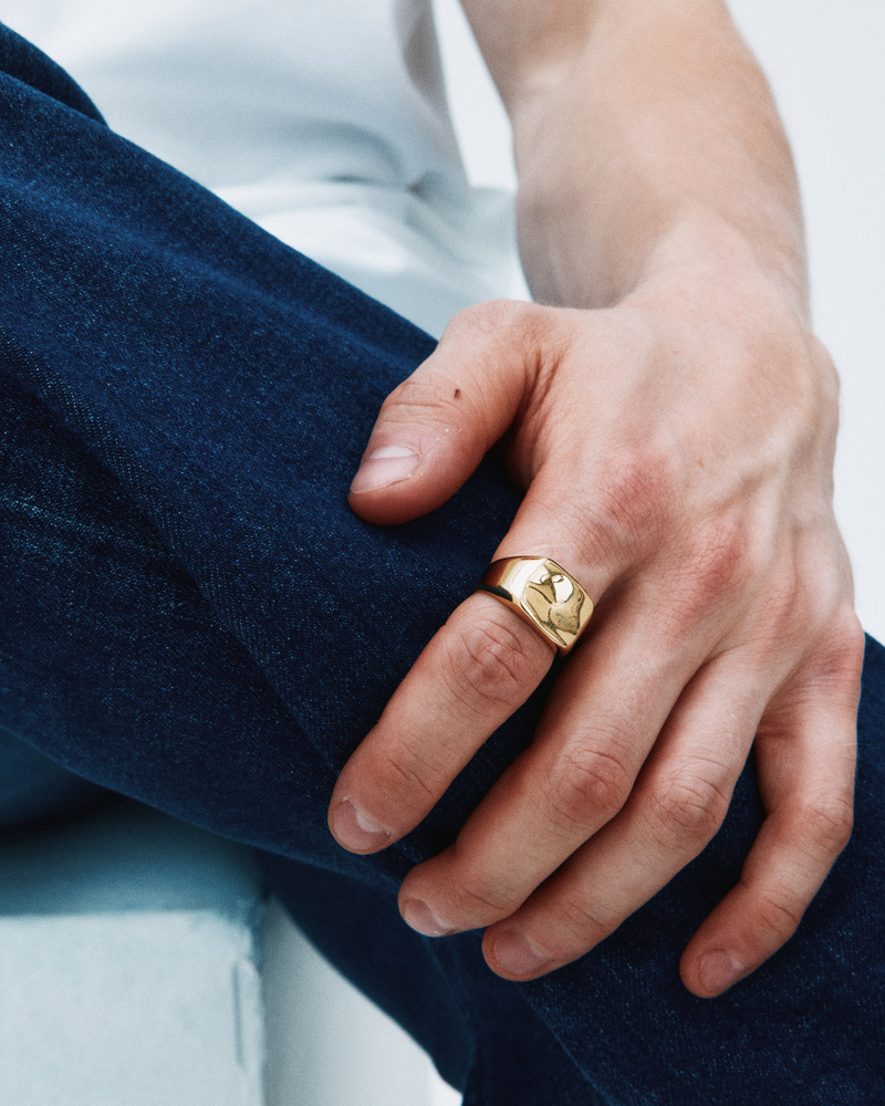 River Ring Guldringe Guld