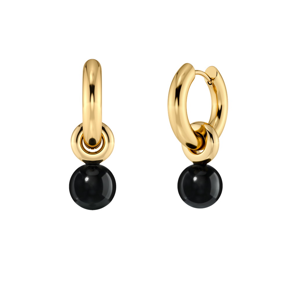 Aura Hoops S Hoops Guld/Svart