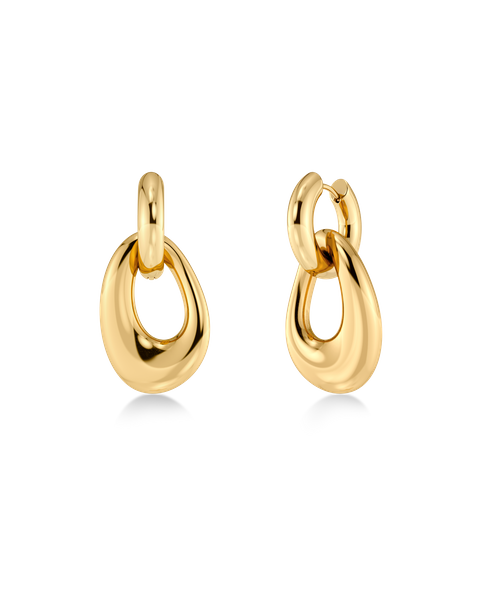 Azura Earrings Gold earrings Guld