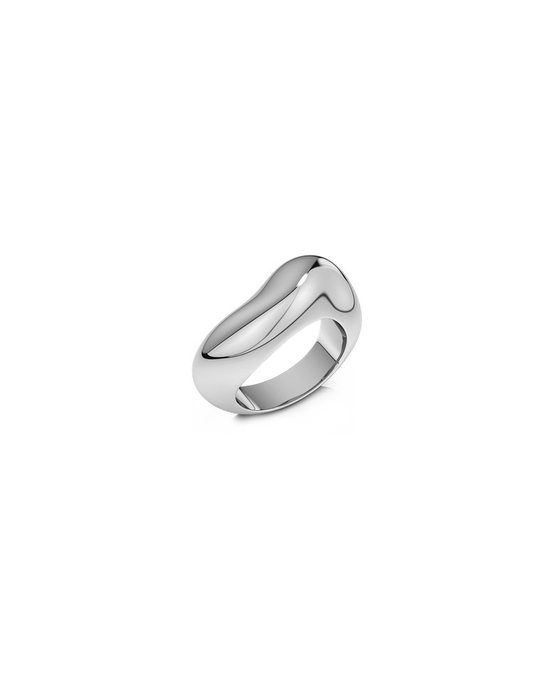 Azura Ring Hopeiset sormukset Hopea
