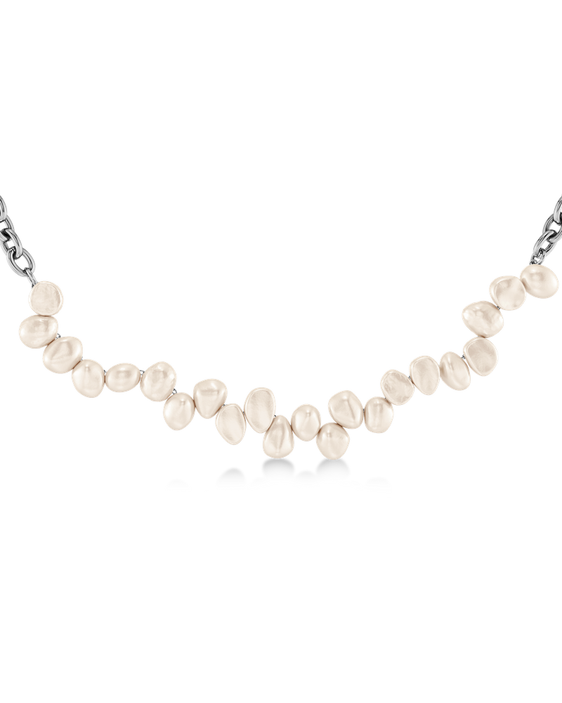 Breeze Necklace Multi Chain Silberhalsketten Silber