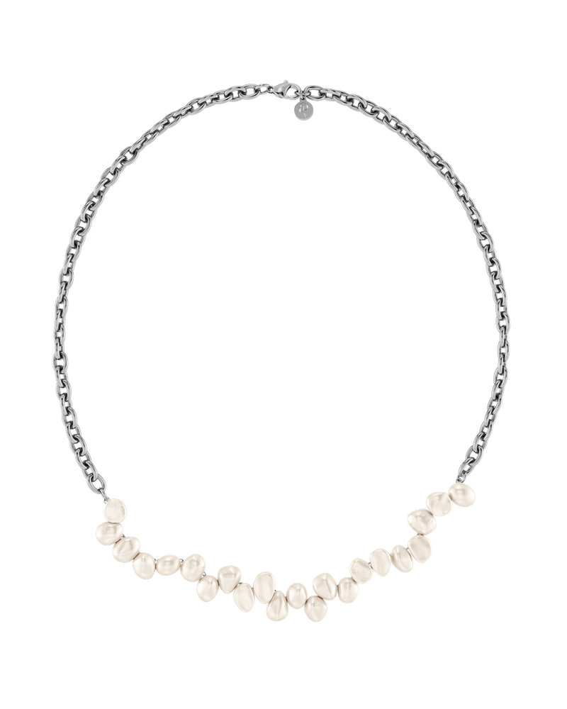 Breeze Necklace Multi Chain Silberhalsketten Silber