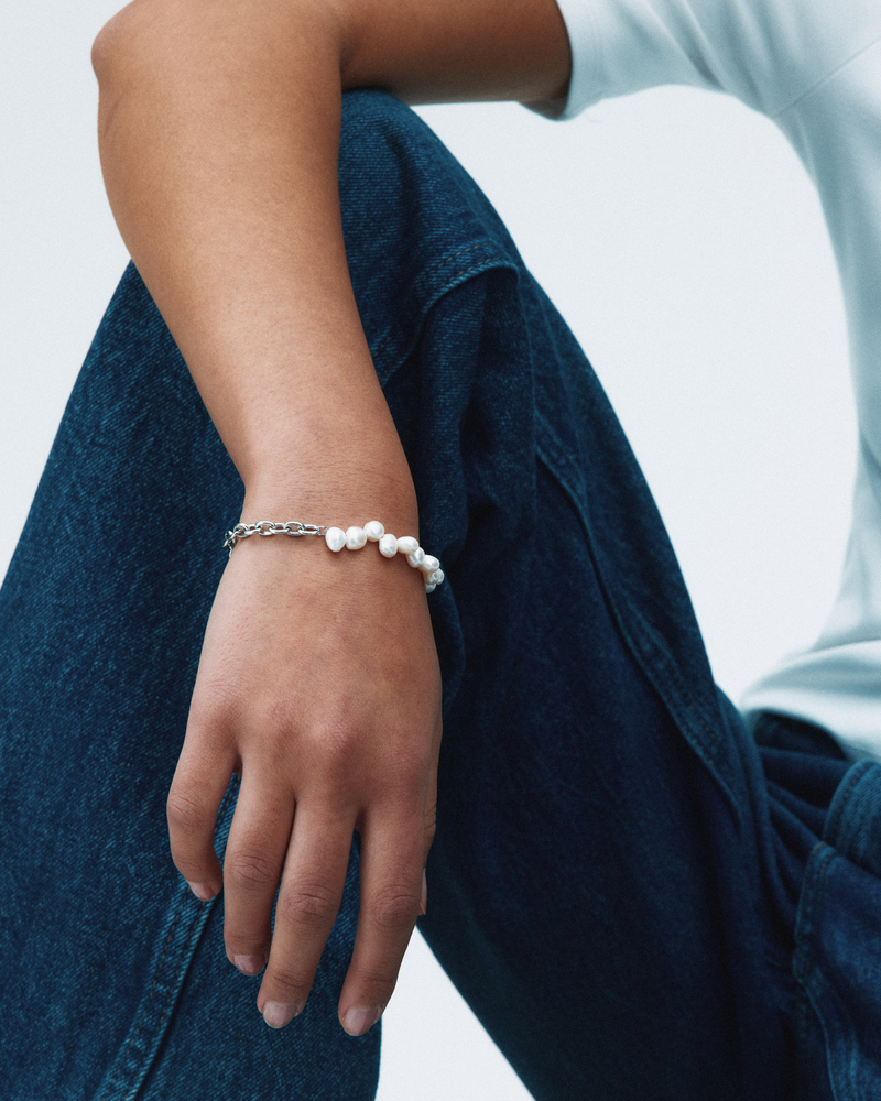 Breeze Bracelet Multi Chain Hopeiset rannekorut Hopea
